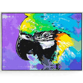 Painting by Numbers Parrot Colorful